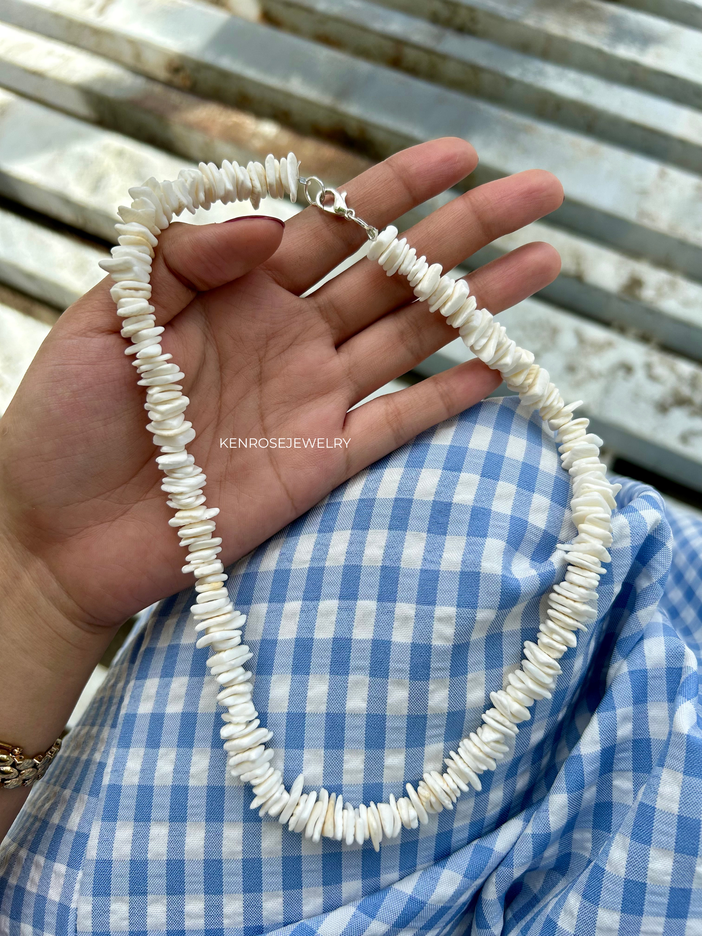 Puka Shell Hawaiian Beach Necklace and Summer Jewelry